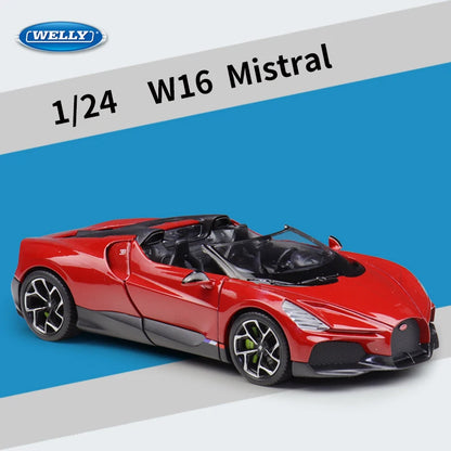 1:24 Bugatti W16 Mistral