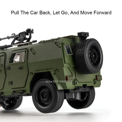 1:20 Bravewarrion Armored explosion proof vehicle