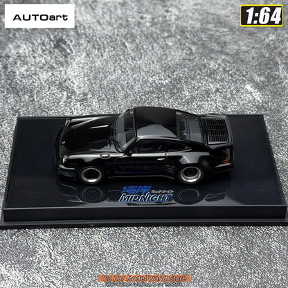 1:64 Porsche 911(930) TURBO WANGAN MIDNIGHT BLACKBIRD (COMIC #1 VERSION)