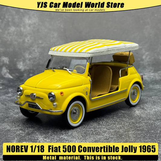 1:18 Fiat 500 Convertible Jolly 1965