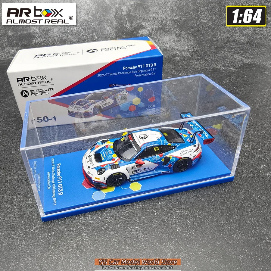 1:64 Porsche 911 GT3 R 2026 GT World Challenge  Asia Sepang #911