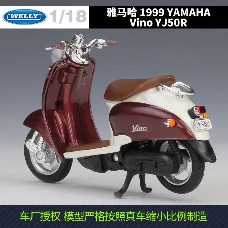 1:18 Yamaha 1999 Vino Yj50r 50 R Scooter
