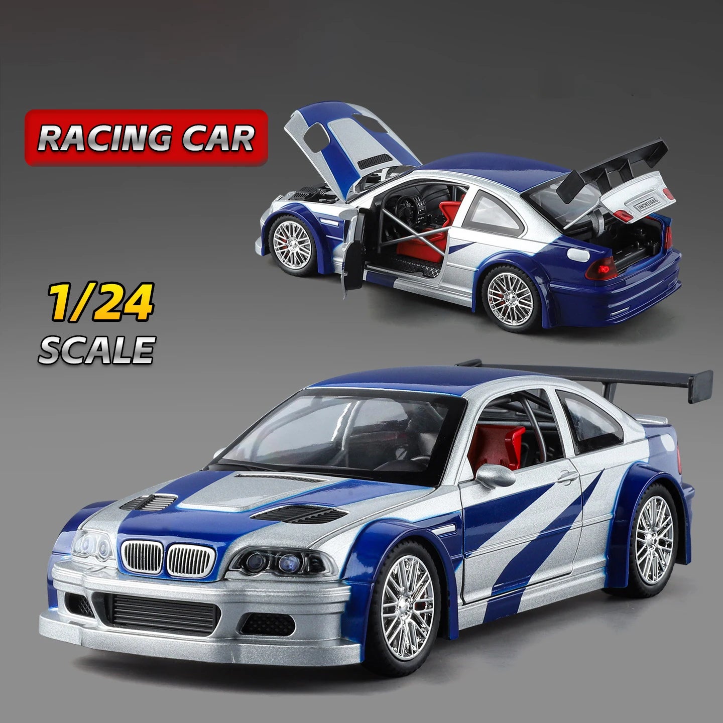 1:24 BMW M3 GTR E46