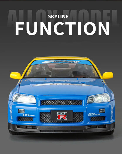 1:18 Nissan Skyline Ares GT-R GTR R34