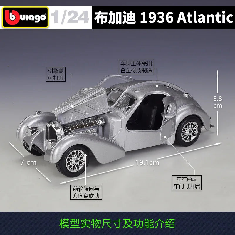 1:24 Bugatti Atlantic 1936