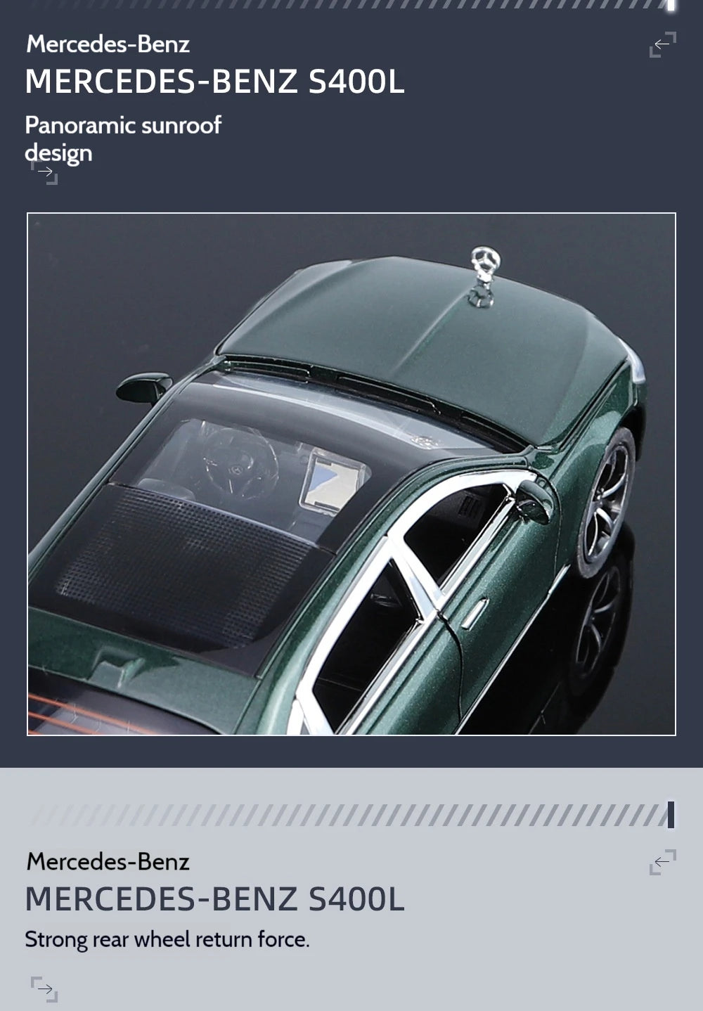1:24 Mercedes Maybach S400
