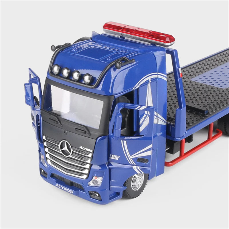 New Alloy Large Size Deck Flatbed Trailer