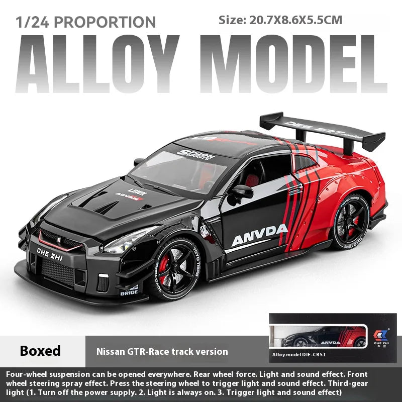 1:24 Nissan GTR R35 Skyline Ares