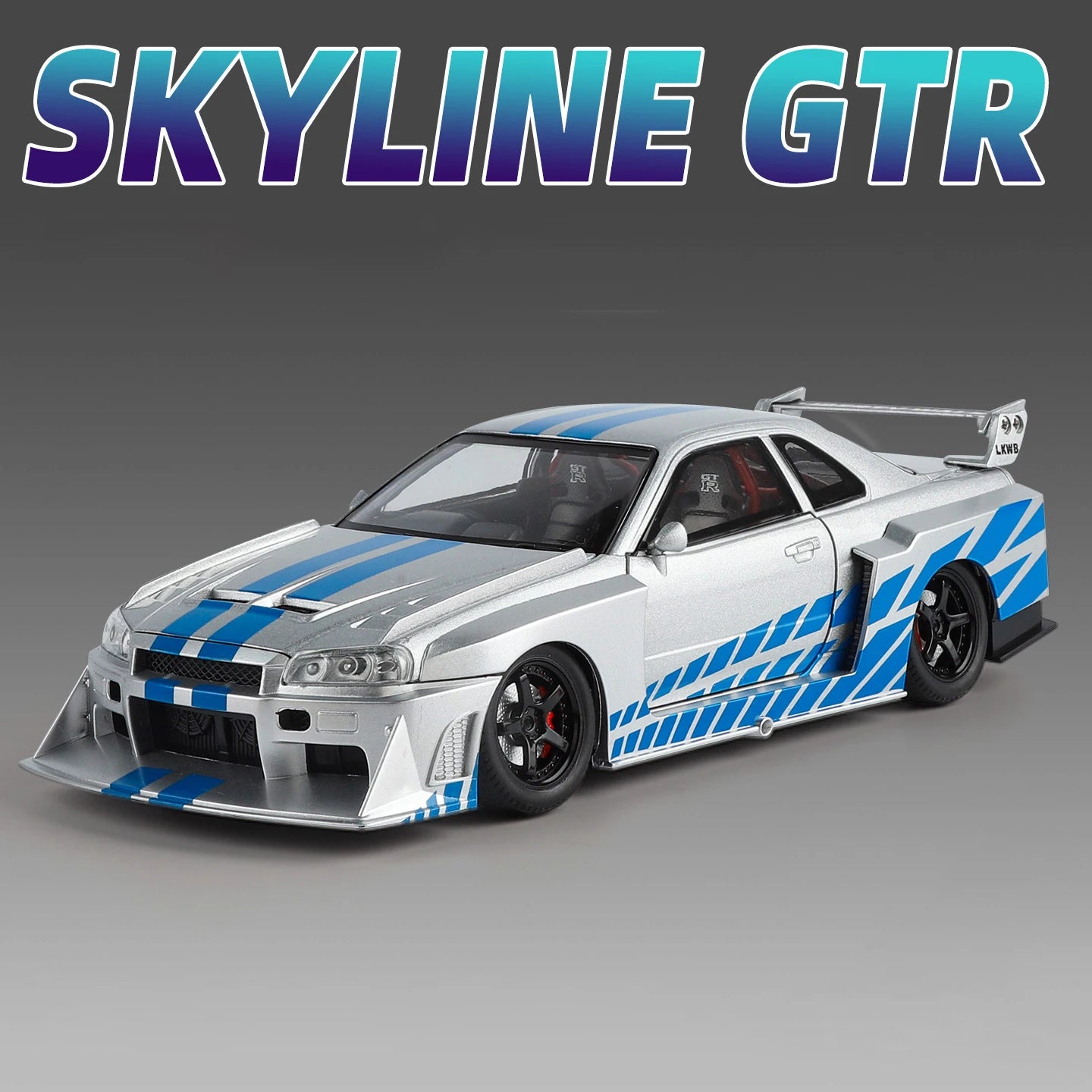 1:24 Skyline Ares Silvia GT-R R34