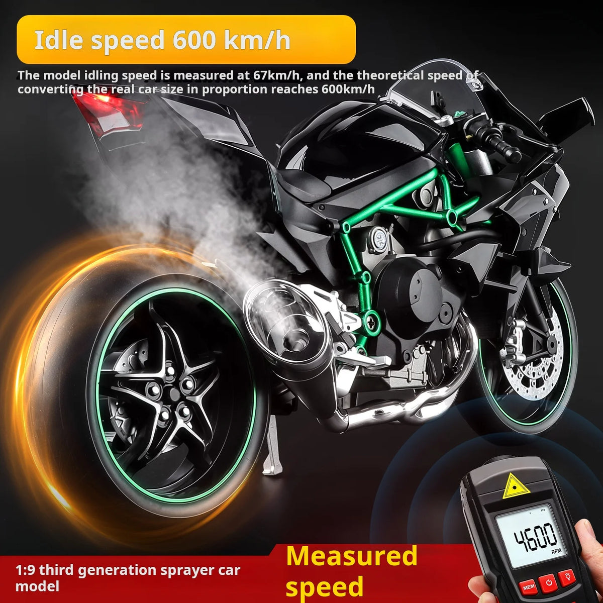 1:9 Kawasaki Ninja 650