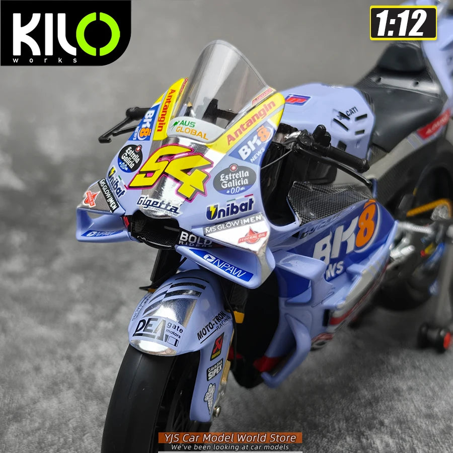 1:12 Team BK8 GRESINI Racing MotoGP Season GP24 2025 #73 #54