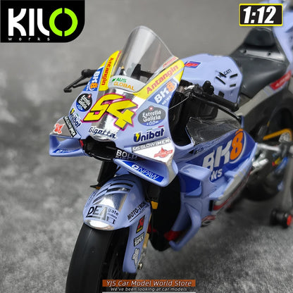 1:12 Team BK8 GRESINI Racing MotoGP Season GP24 2025 #73 #54