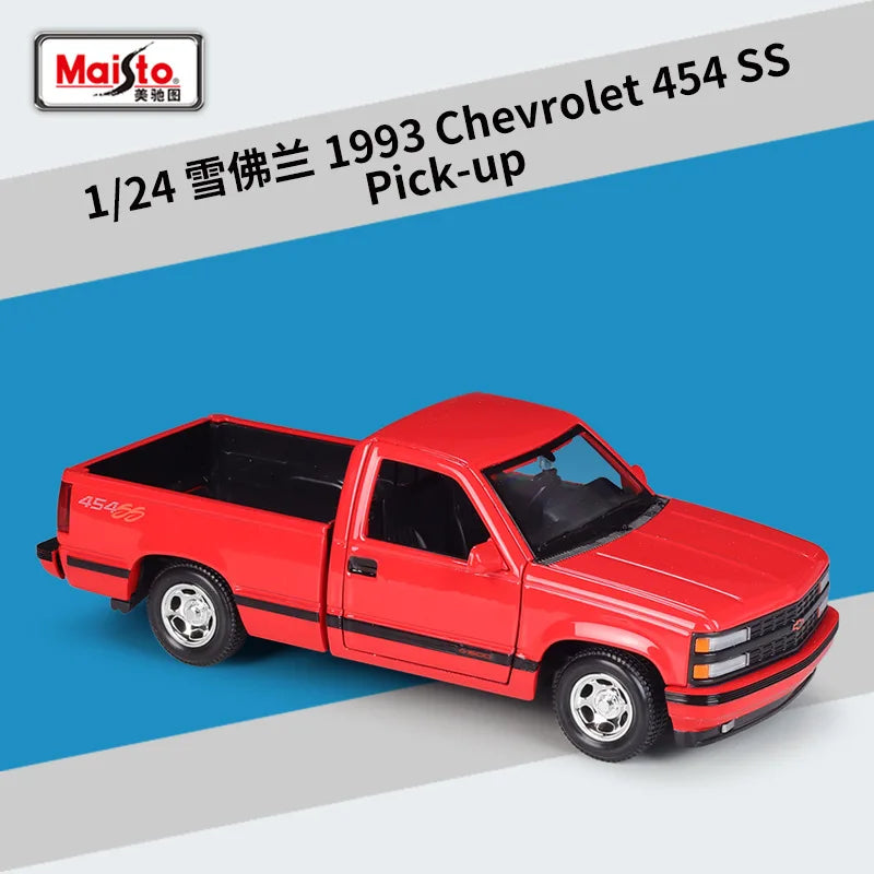 1:24 Chevrolet 454 Ss Pick-up 1993 Truck Imitation