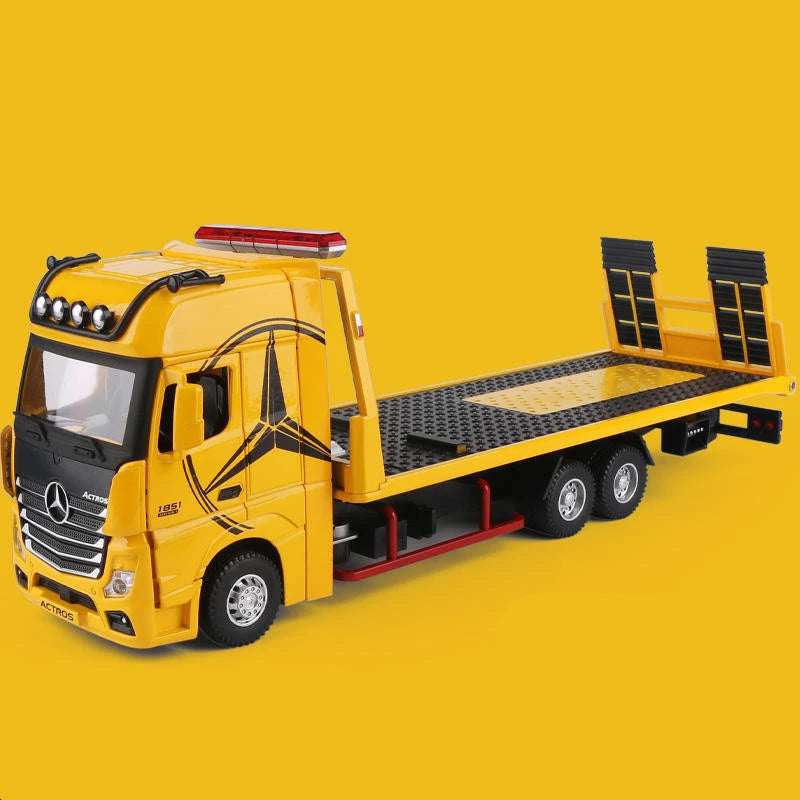 New Alloy Large Size Deck Flatbed Trailer