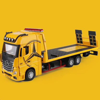 New Alloy Large Size Deck Flatbed Trailer