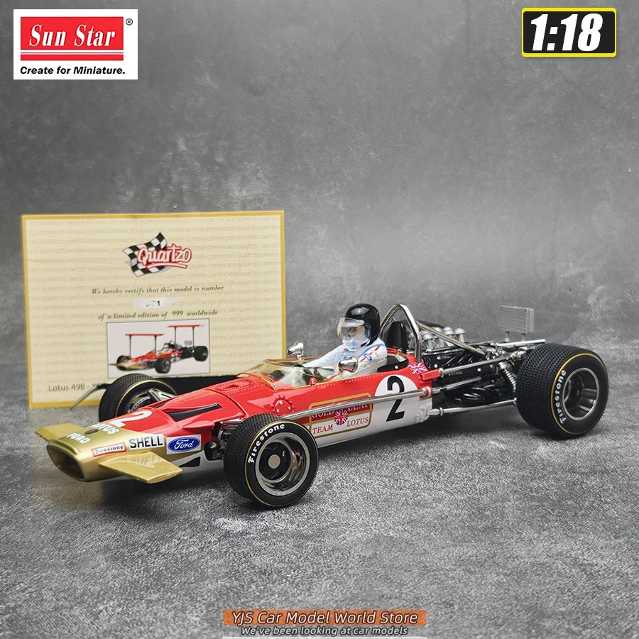 1:18  F1  Lotus 72E #2 1973 Monaco GP