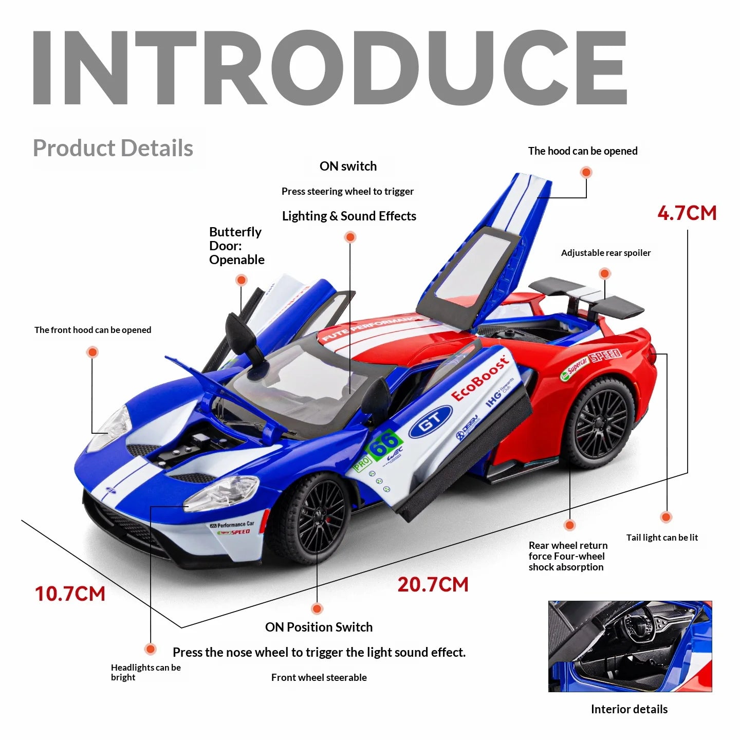 1:24 Ford GT Supercar