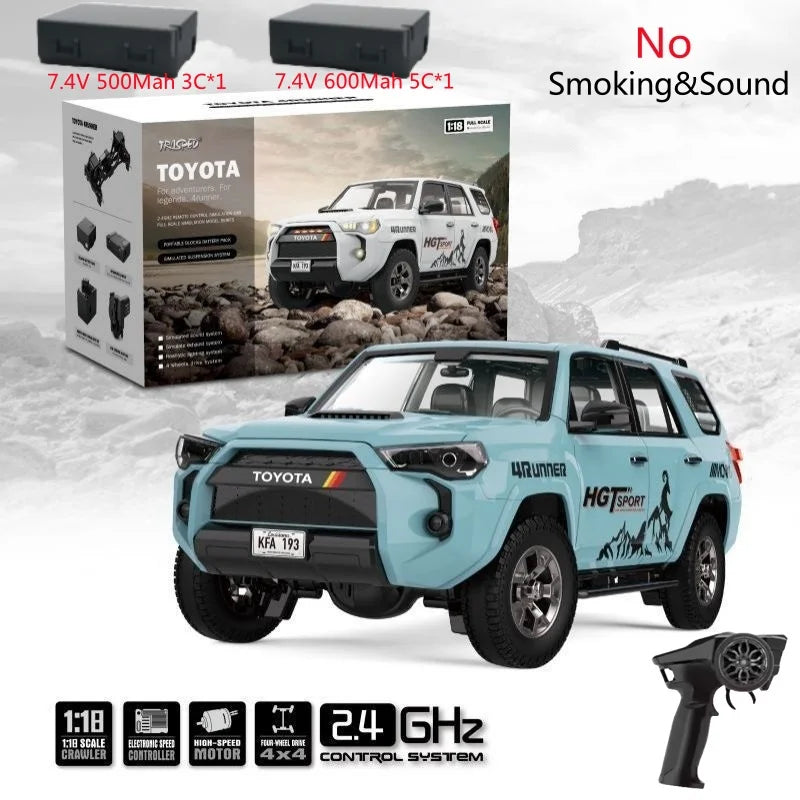 1:18 High Simulation All Terrain Off Road Electric RC Car Truck 2.4G