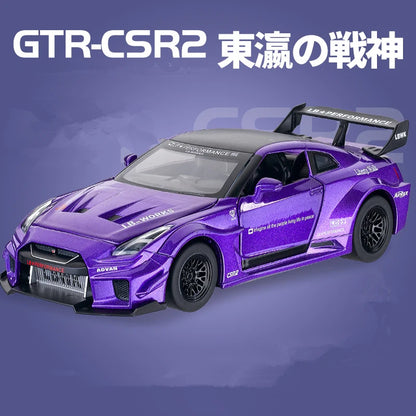 1:32 Skyline Ares Nissan GTR CSR2