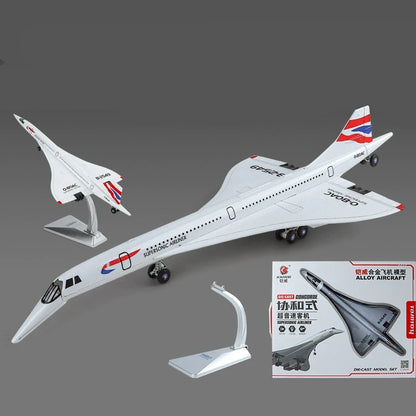 1:168 Concorde Supersonic Medium Range