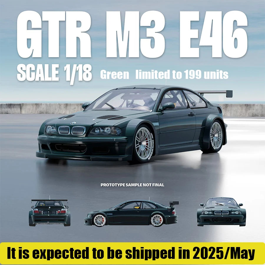 1:18 BMW M3 GTR E46
