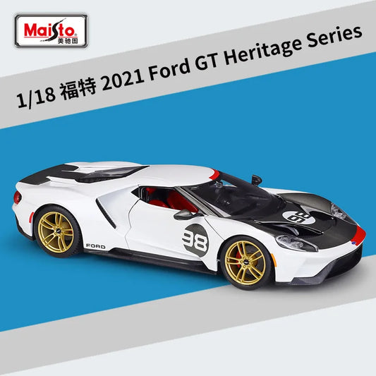 1:18 2017 Ford Gt Hardcover Edition Gulf