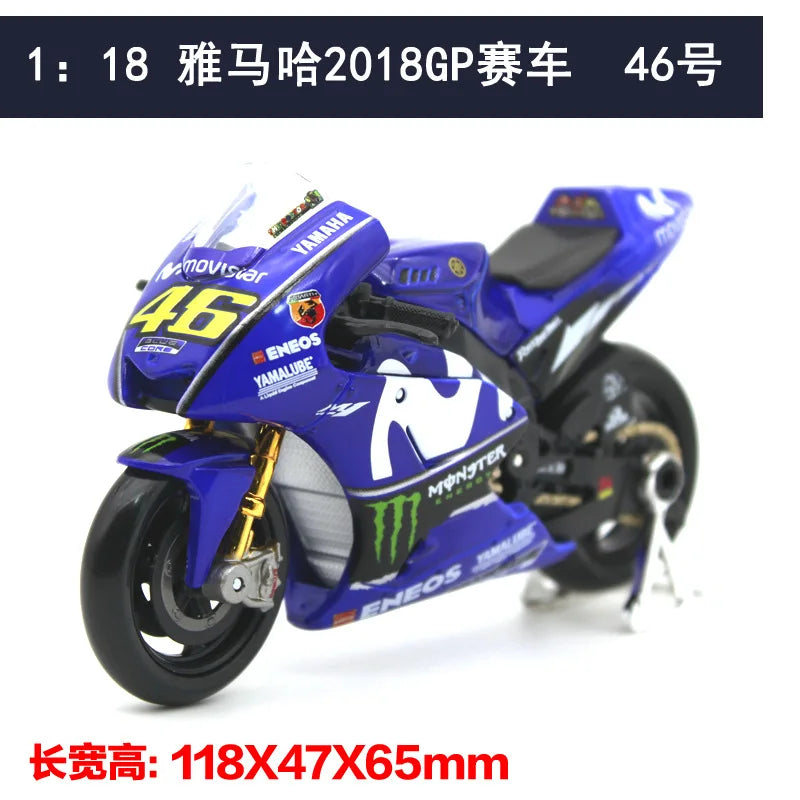 1:18 2022 Yamaha Factory Racing Team #21 Morbidelli #20