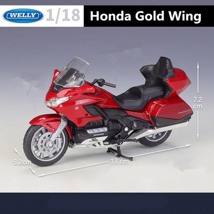 1:18 HONDA Gold Wing Touring Motorcycle