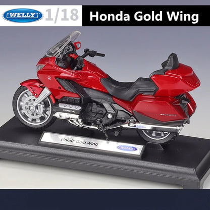 1:18 HONDA Gold Wing Touring Motorcycle
