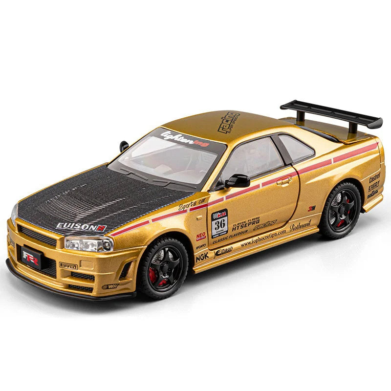 1:24 Ares Silvia Skyline GTR R34