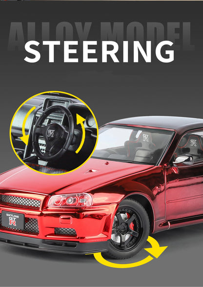 1:24 Nissan Skyline GT-R GTR R34