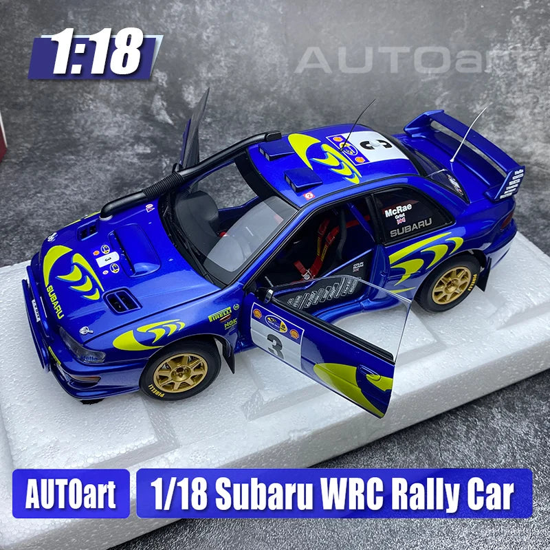 1:18 Subaru WRC Rally Car Wading Edition