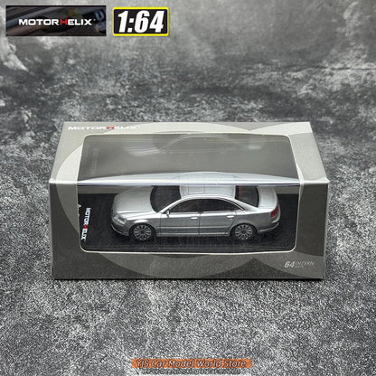 1:64 Audi A8 2008 Silver