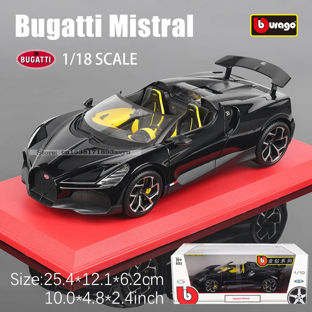 1:18 Bugatti Mistra Bolide Divo