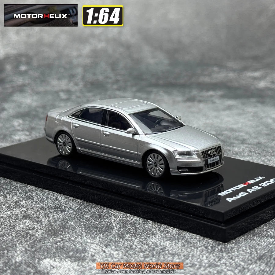 1:64 Audi A8 2008 Silver