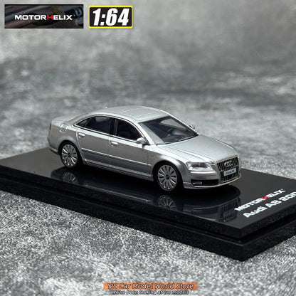 1:64 Audi A8 2008 Silver