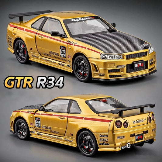 1:24 Ares Silvia Skyline GTR R34