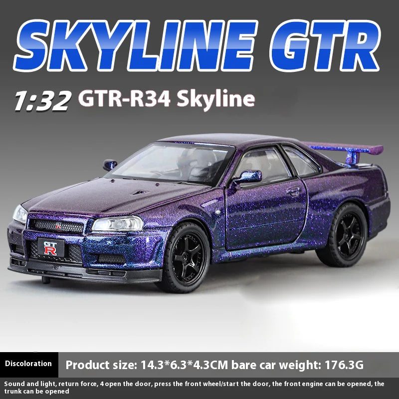 1:32 Nissan GTR R34 Skyline