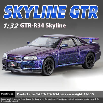 1:32 Nissan GTR R34 Skyline