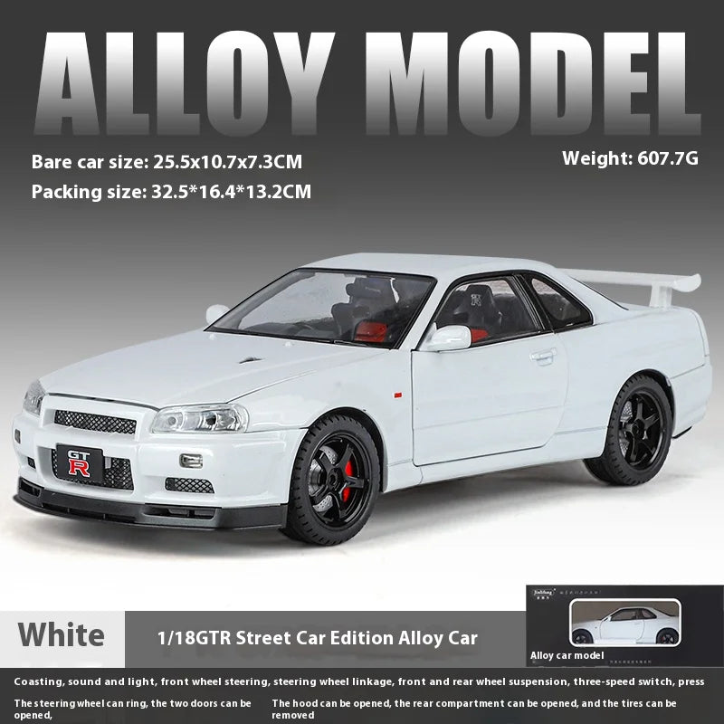 1:18 Nissan Skyline GT-R R34