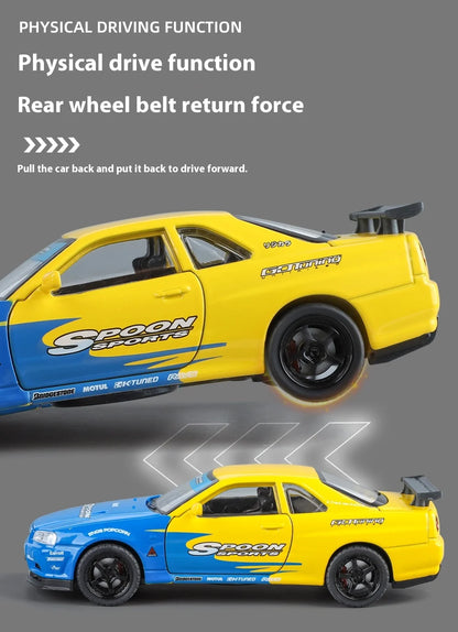 1:32 Nissan GTR Skyline R32 Paint Simulation