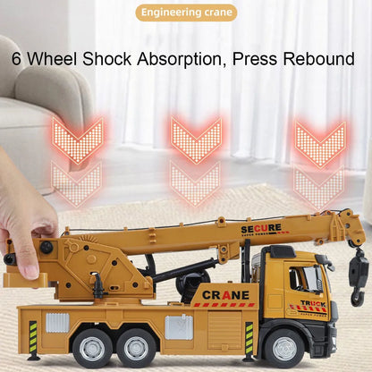 1:24 Crane Mixer Truck