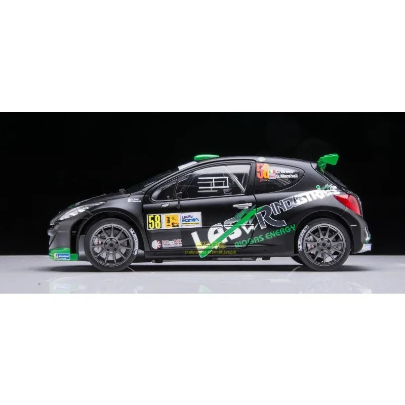 1:18 Peugeot 207 S2000 WRC Rally #58