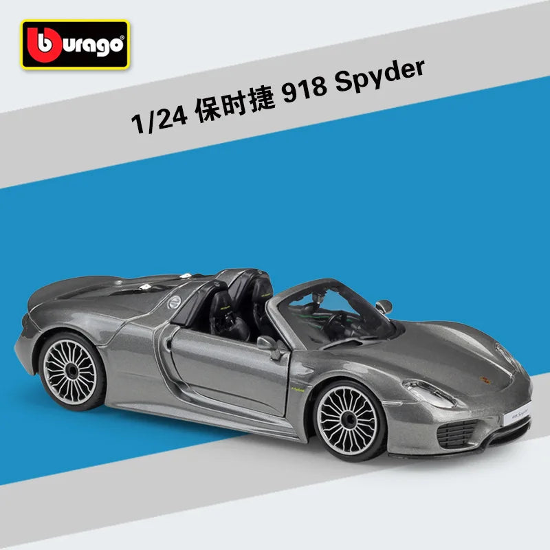1:24 Porsche 918 Convertible Imitation