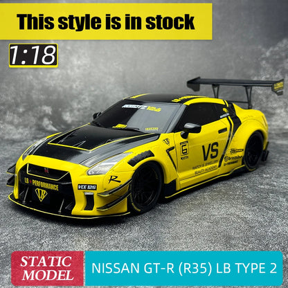 1:18 NISSAN GT-R (R35) LB TYPE 2