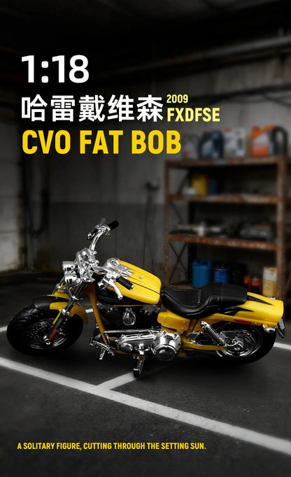 1:18 Harley 2009 FXDFSE CVO Fat Bob