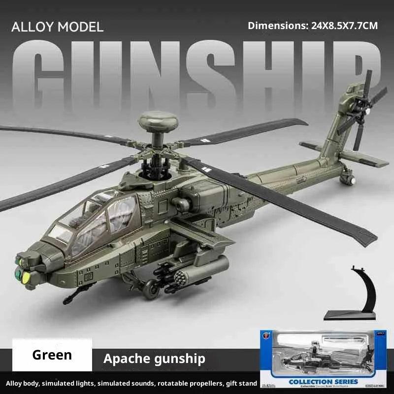 1:64 AH-64 Apache Black Hawk