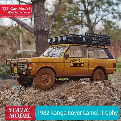 1:18 1982 Range Rover Camel Cup Dirty Edition Racing