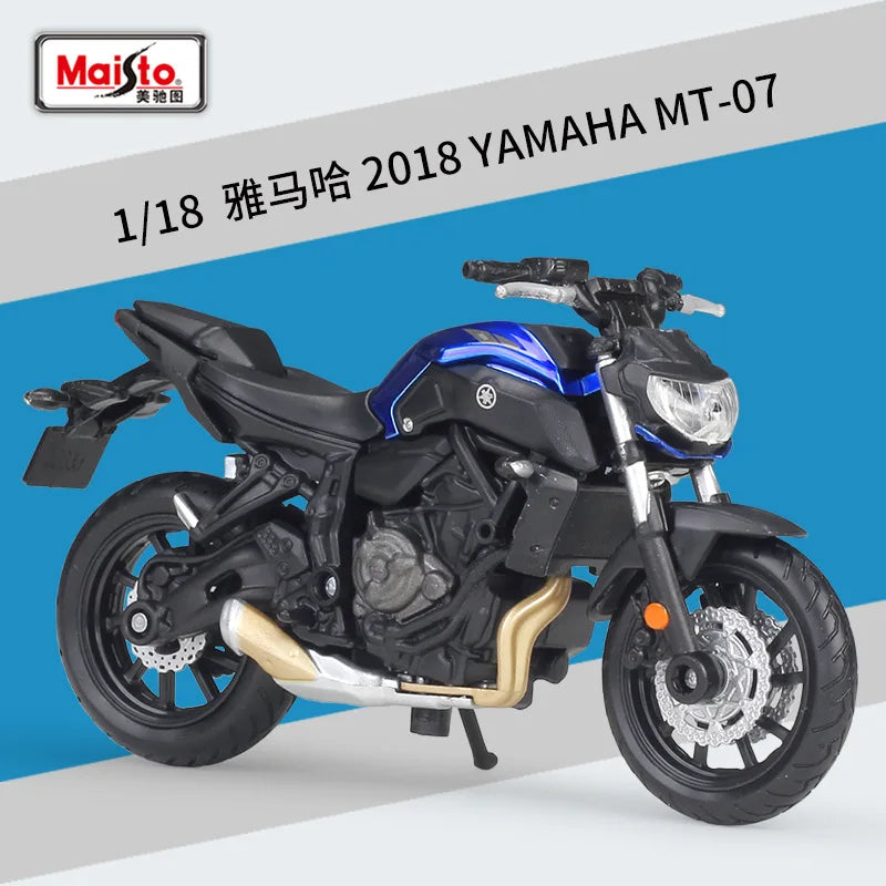 1:18 2018 Yamaha Mt-07