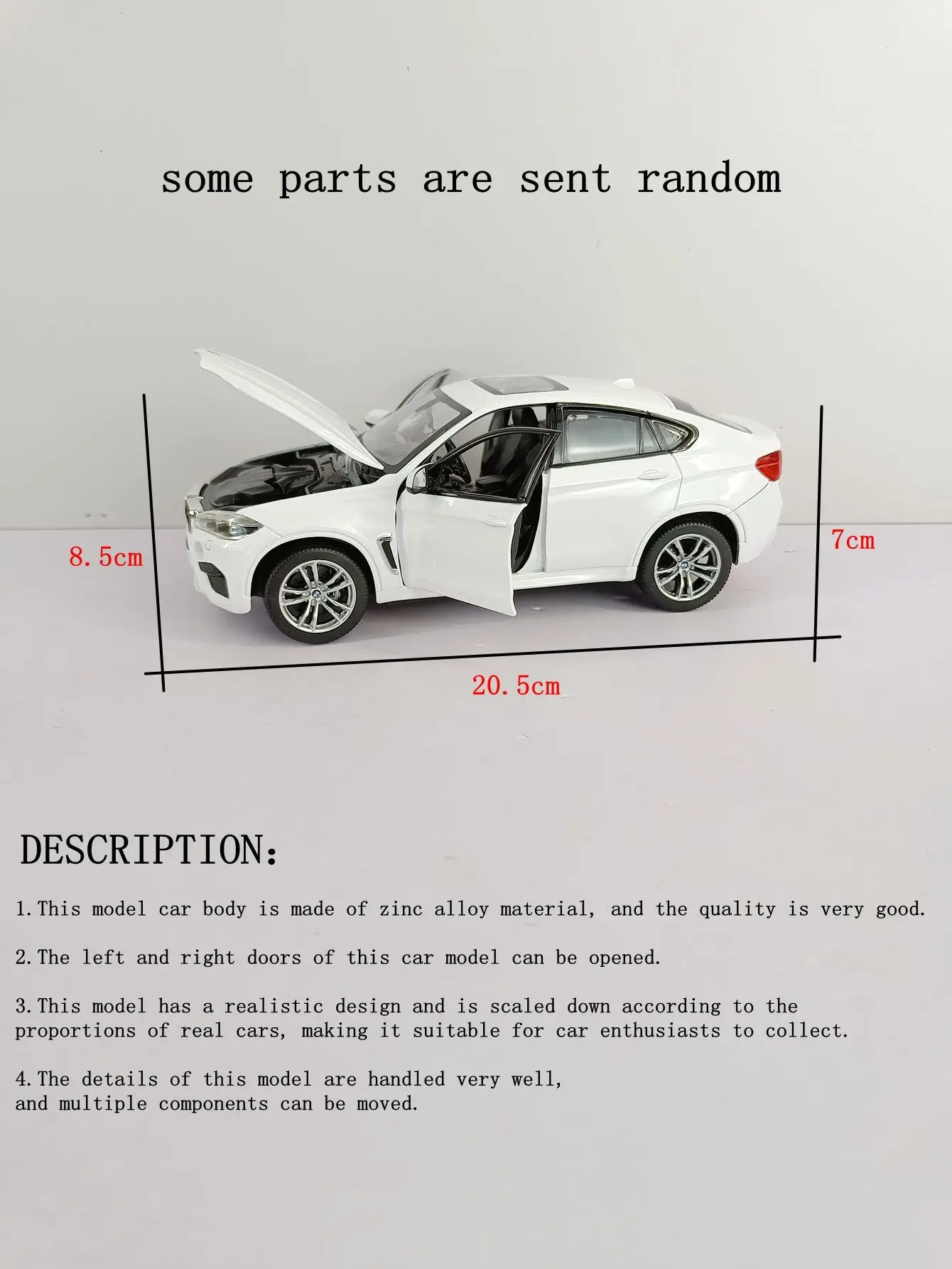 1:24 BMW X6 X6M Coupe